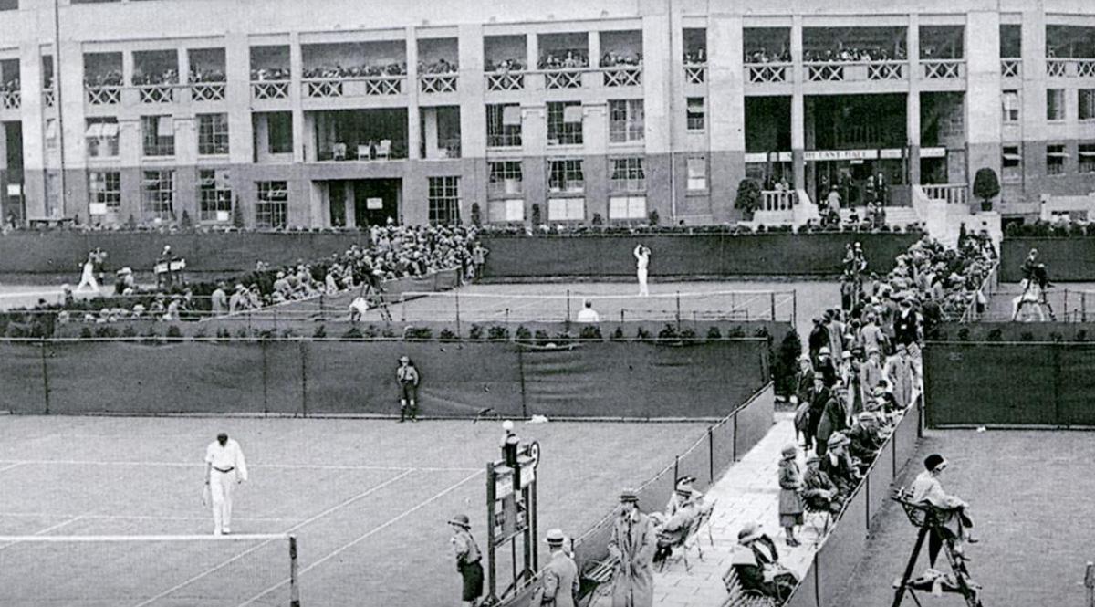 Imagen del exterior de la pista central de Wimbledon