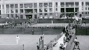 Imagen del exterior de la pista central de Wimbledon
