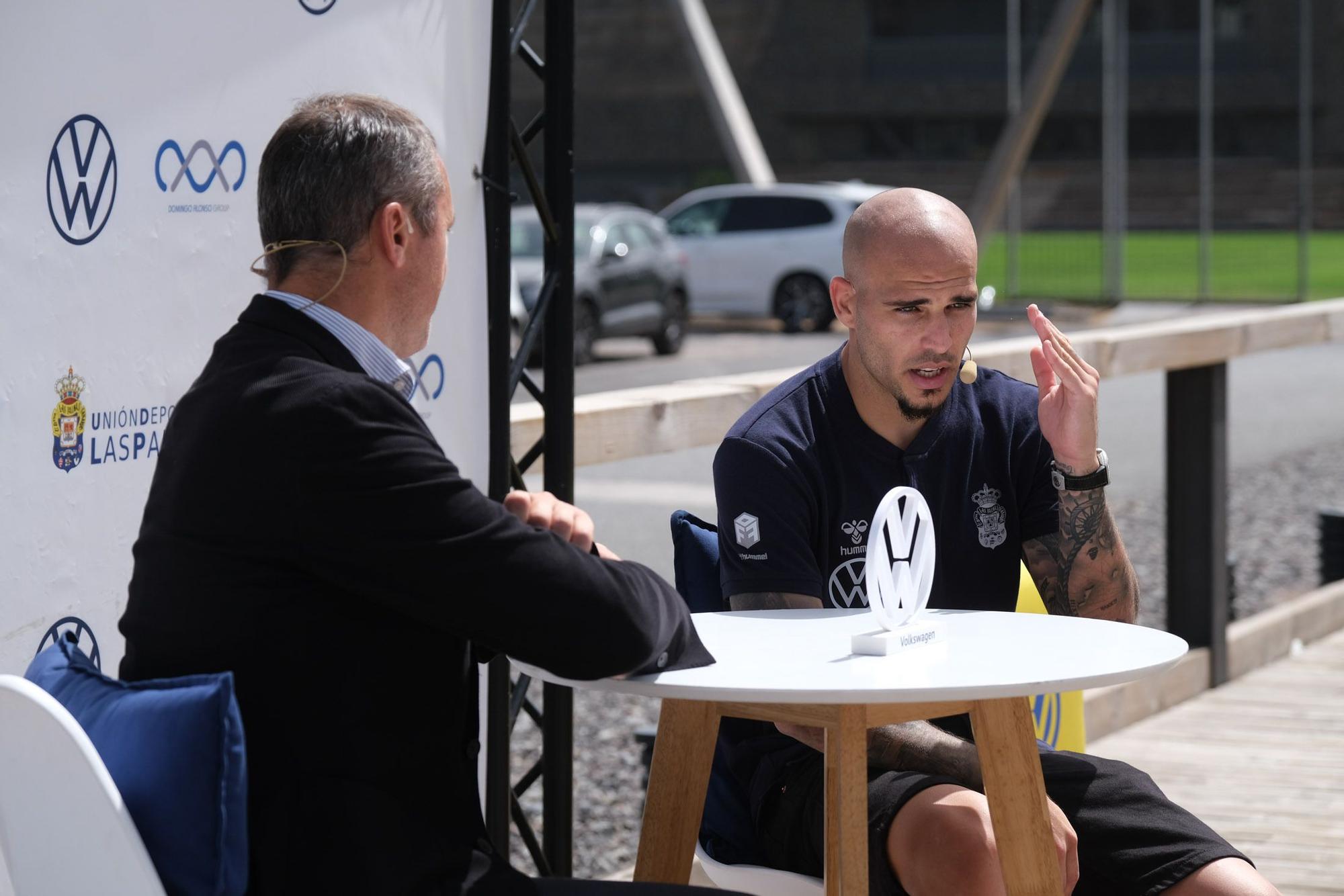 Presentación de Sandro Ramírez, nuevo fichaje de la UD Las Palmas