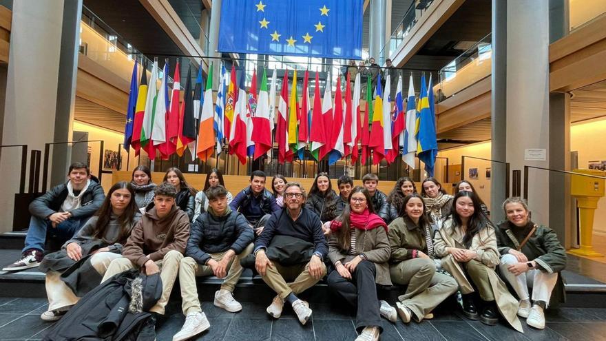 Visita a Estrasburgo de los alumnos del Meres