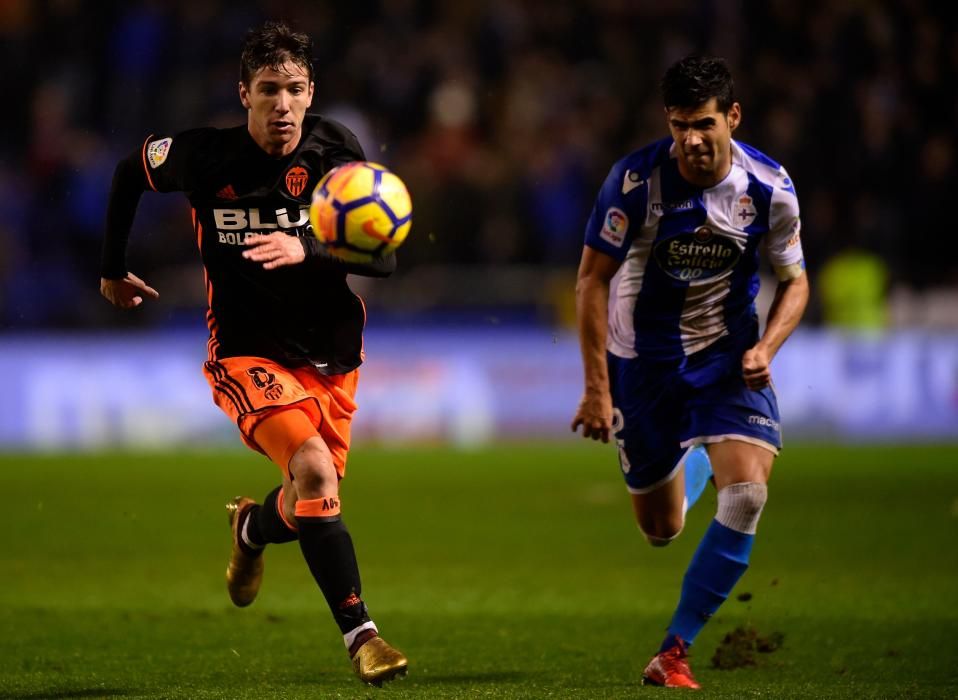 El Dépor cae en Riazor ante el Valencia