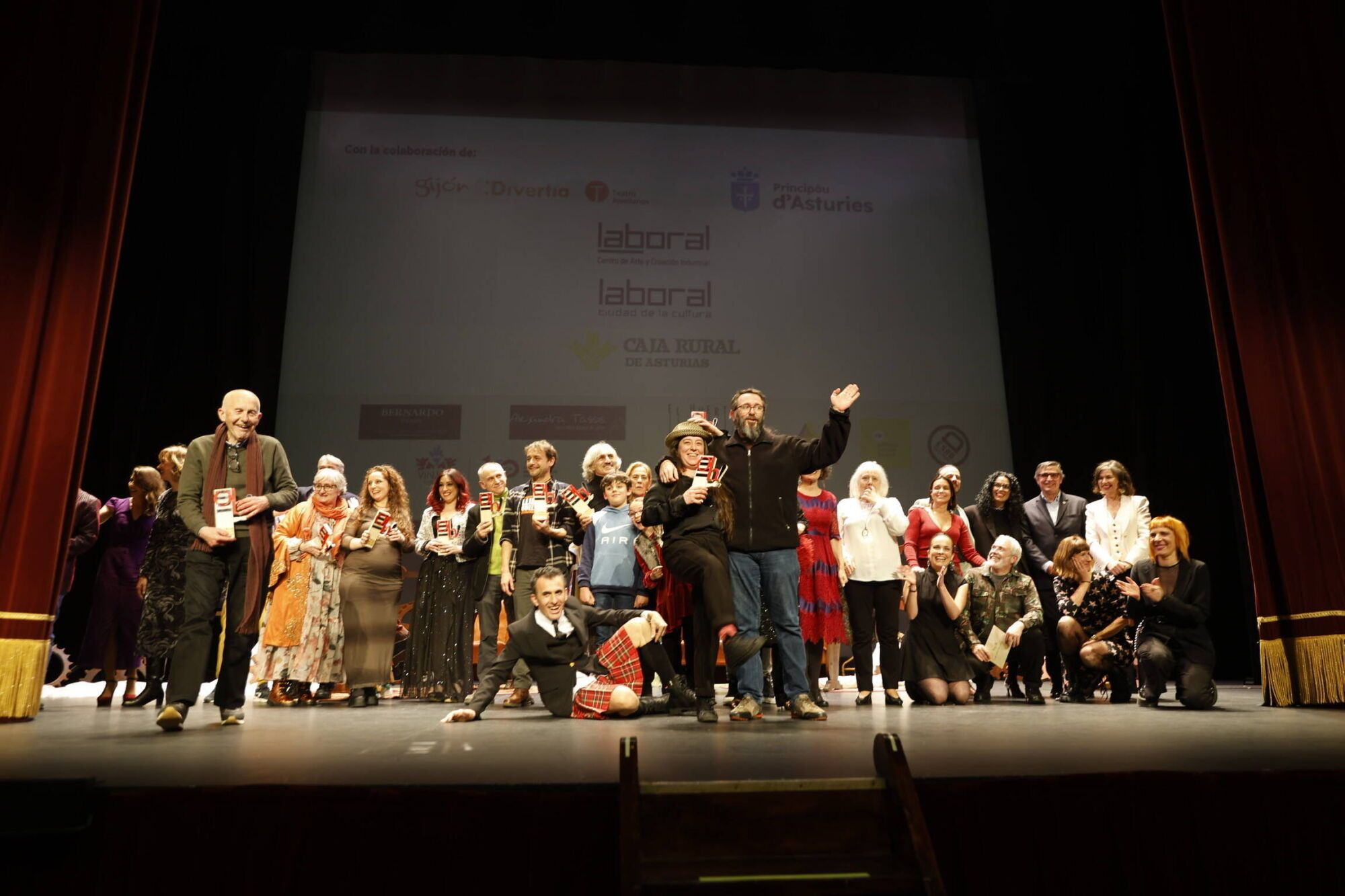 EN IMÁGENES: La entrega de los premios "Oh!" del teatro asturiano