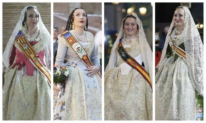 Falleras Mayores en la Ofrenda de 2026 (Día 17 de marzo - y 4/4)