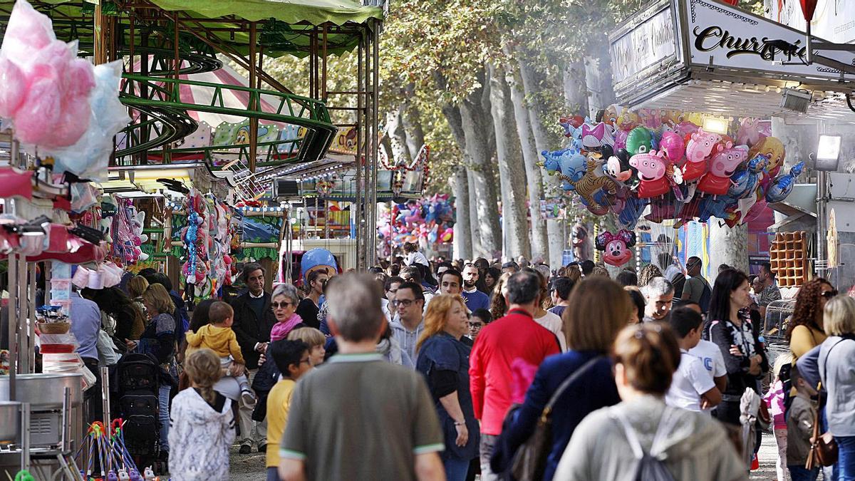 Ambient a la Devesa en l’edició de 2019 de les Fires i Festes de Sant Narcís