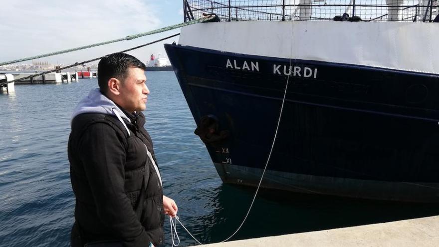 Vater von Alan Kurdi tauft Rettungsschiff auf Namen seines toten Sohnes