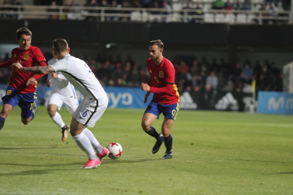 España-Eslovaquia sub-21 en Cartagena