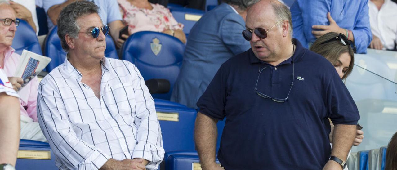 Enrique Ortiz y Juan Carlos Ramírez, en Ponferrada.