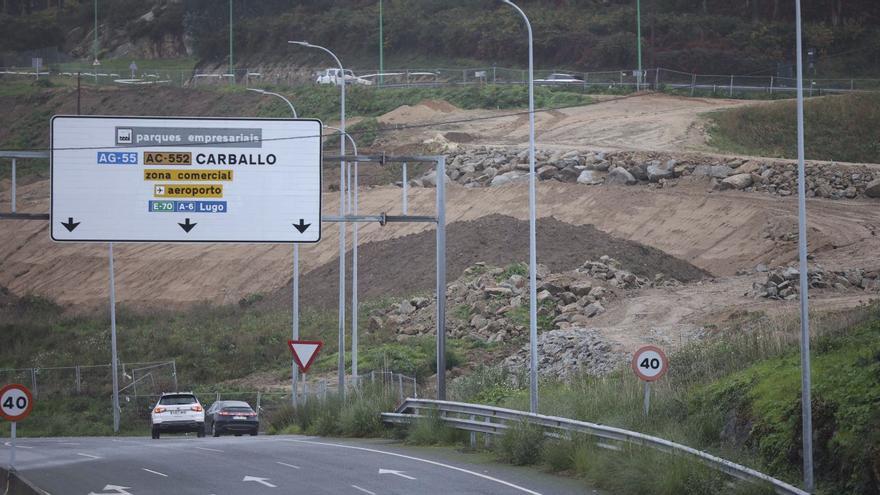 Terrenos del polígono de San Pedro de Visma, en los que se realiza la urbanización. |  Iago López