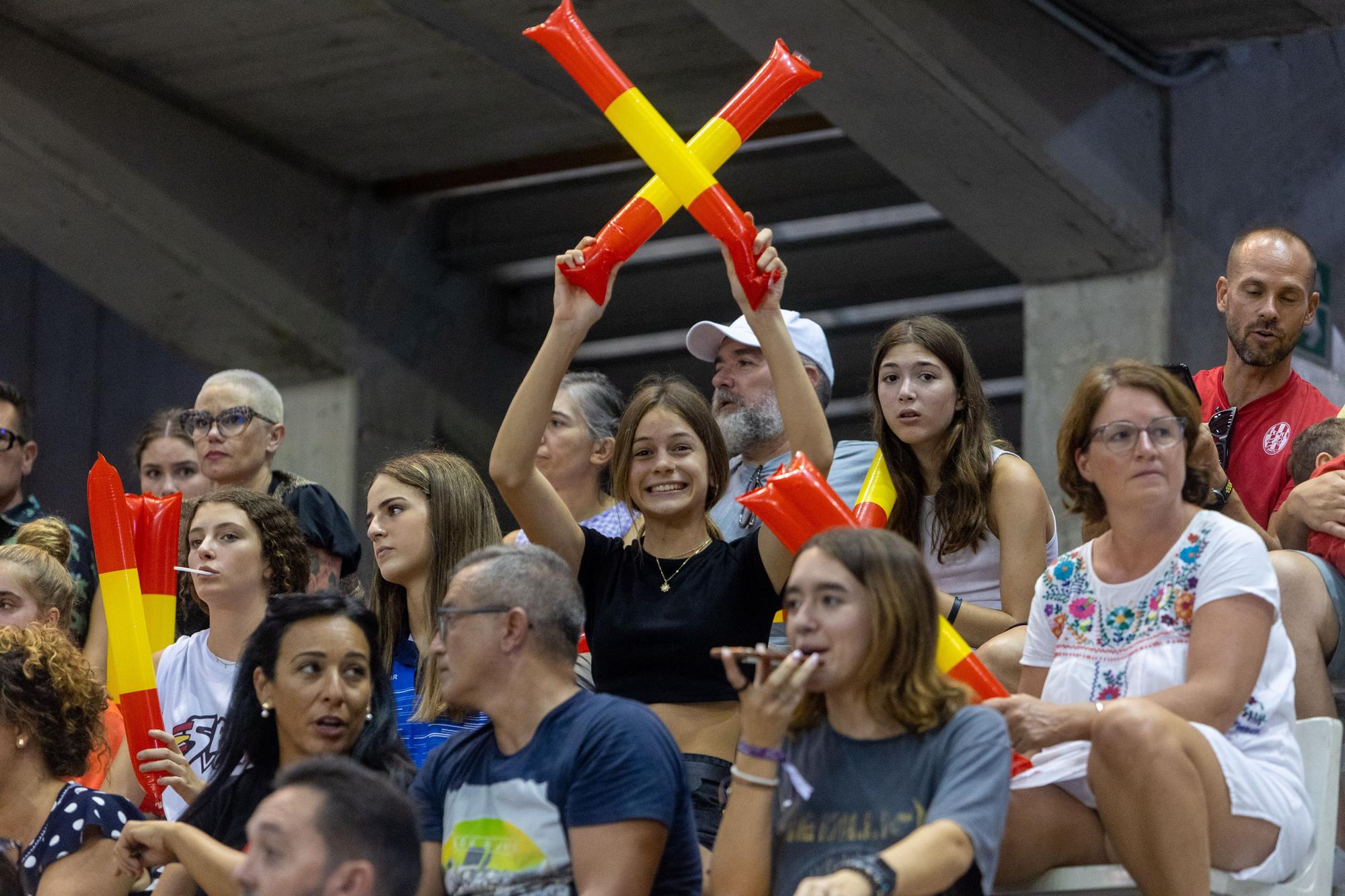 La selección Española femenina de voleibol gana a la de Dinamarca en Alicante