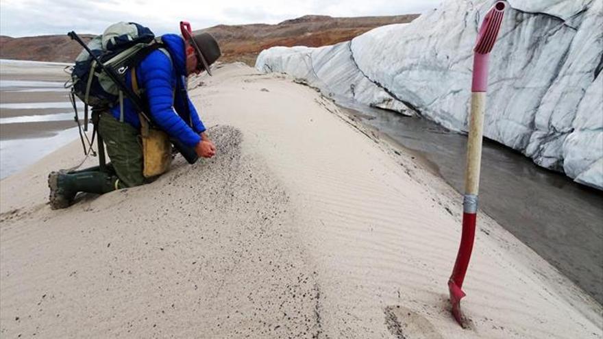 Encuentran un cráter gigante causado por un meteorito en Groenlandia