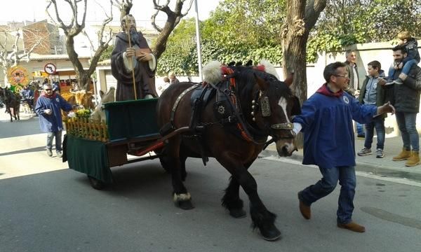 Festa de Sant Antoni a Sant Vicenç de Castellet