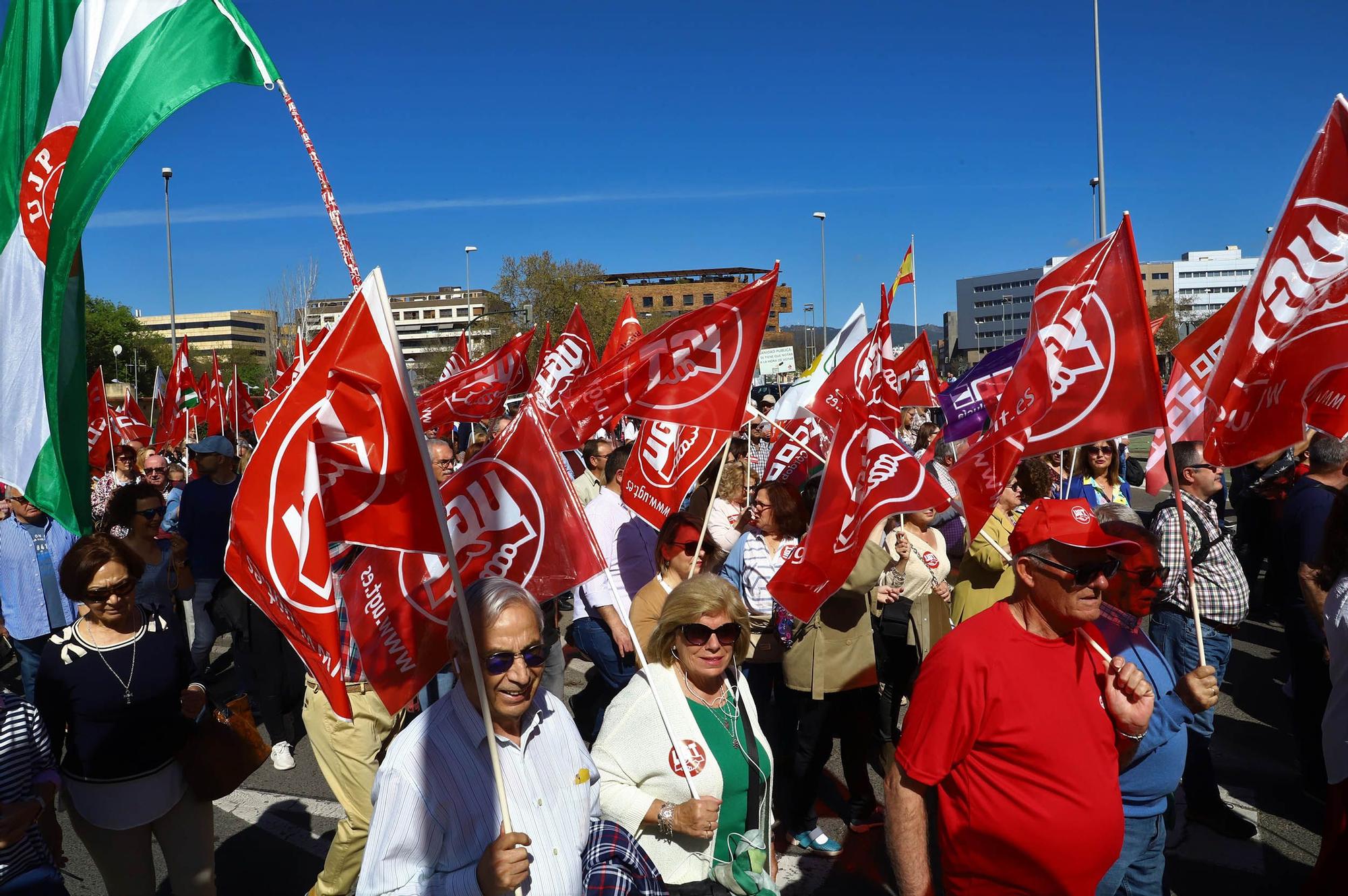 Manifestación en defensa de la sanidad pública