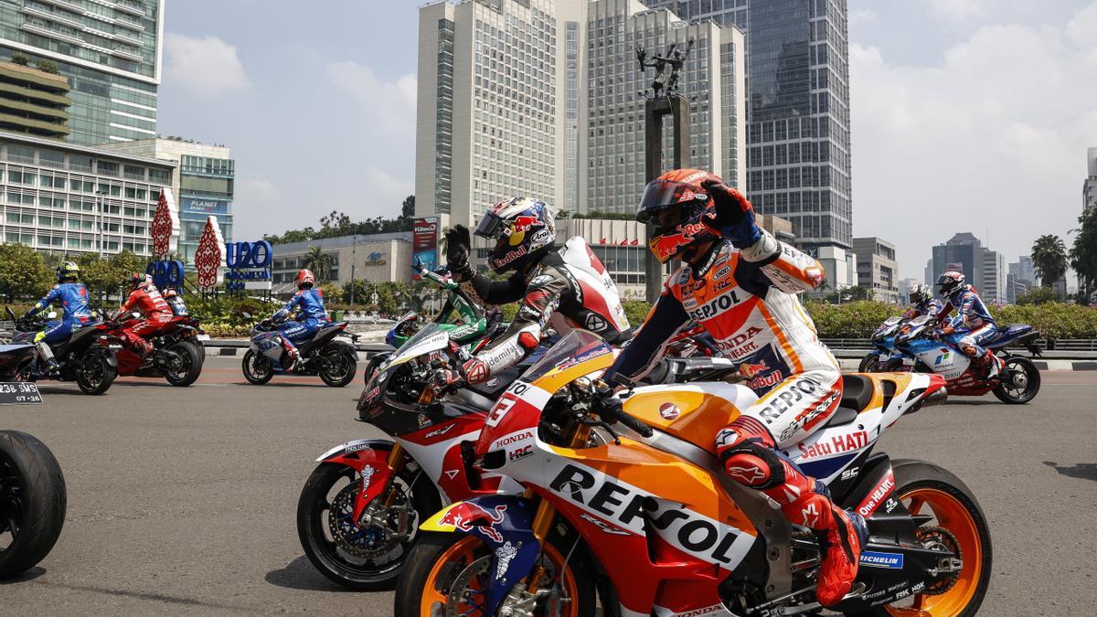 Horario de MotoGP: Gran Premio de Indonesia en el circuito de Mandakila.