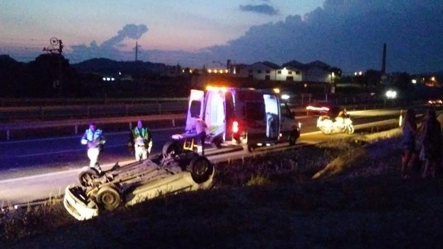 El accidente se ha producido sobre las 21.30 horas del jueves