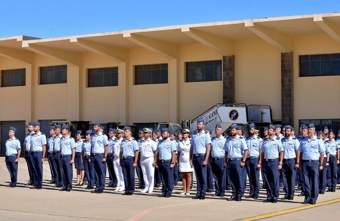 06/03/2019 BASE AEREA DE GANDO, TELDE. Acto de despedida del personal de 11º Contingente del Destacamento Grappa. (SAR). SANTI BLANCO