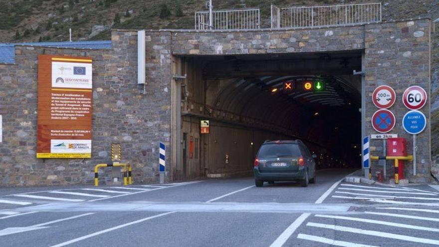 Récord de usuarios en el túnel de Bielsa durante el mes de agosto