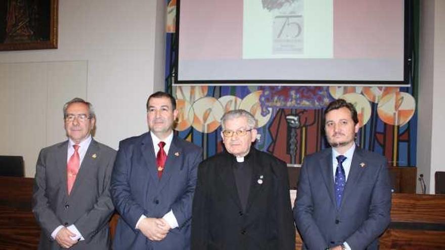 Jesús García Jabato, Mario Moreno, Gabriel Pérez Sánchez y Eduardo Pastor.
