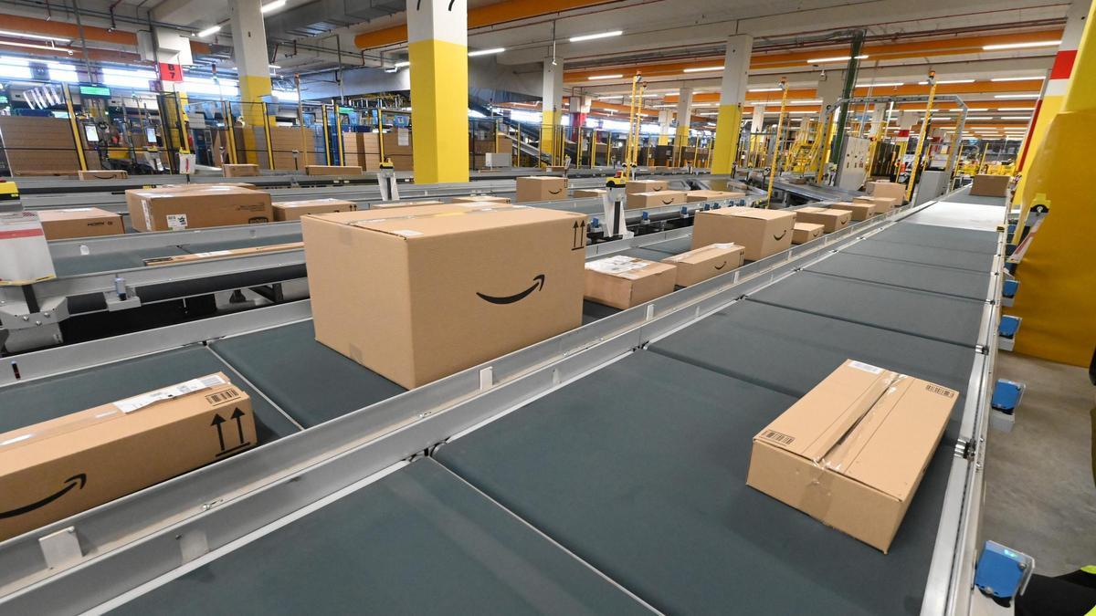 Centro logístico de Amazon en Onda.