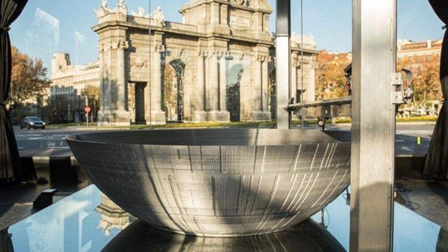 Construyen la Estrella de la Muerte con una impresora 3D en Madrid
