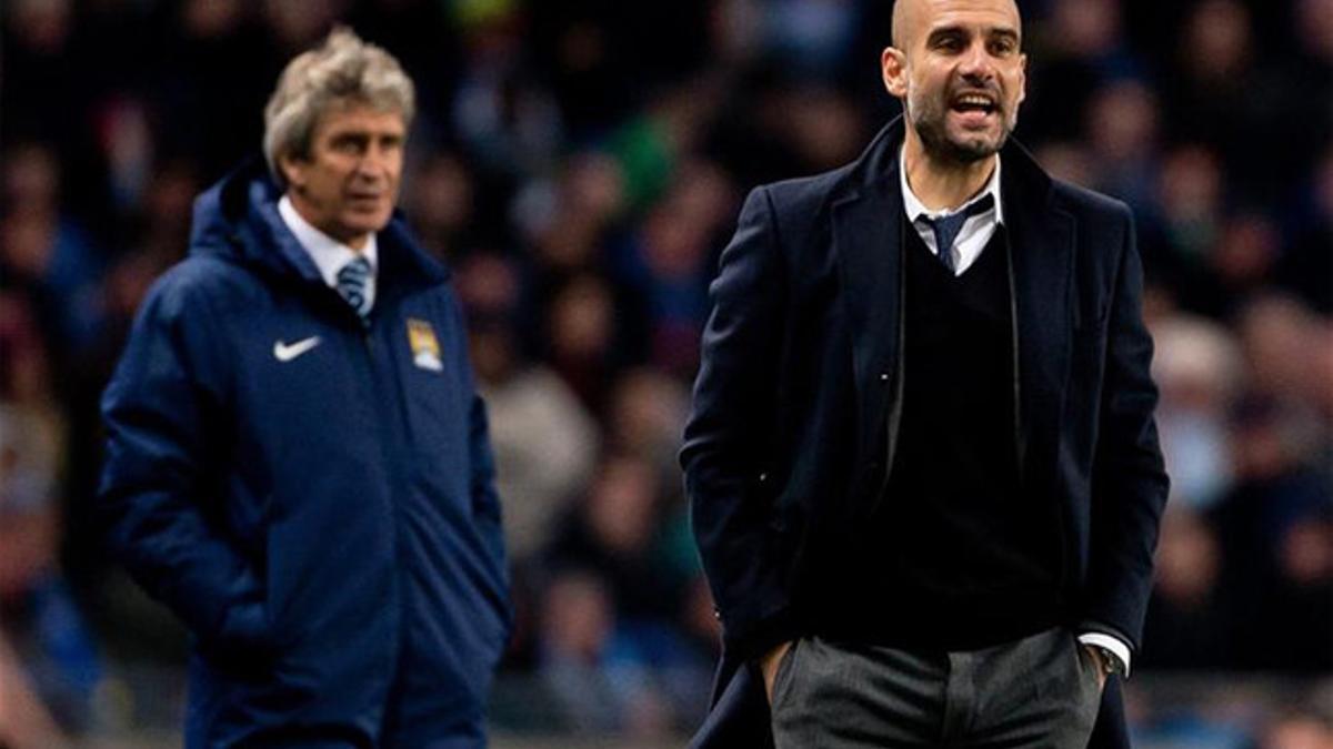 Guardiola podría relevar a Pellegrini en el Manchester City