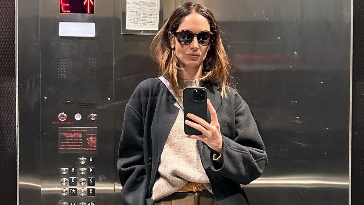 Eugenia Silva encuentra el abrigo de firma española perfecto para protegerte del frío sin renunciar al glamour