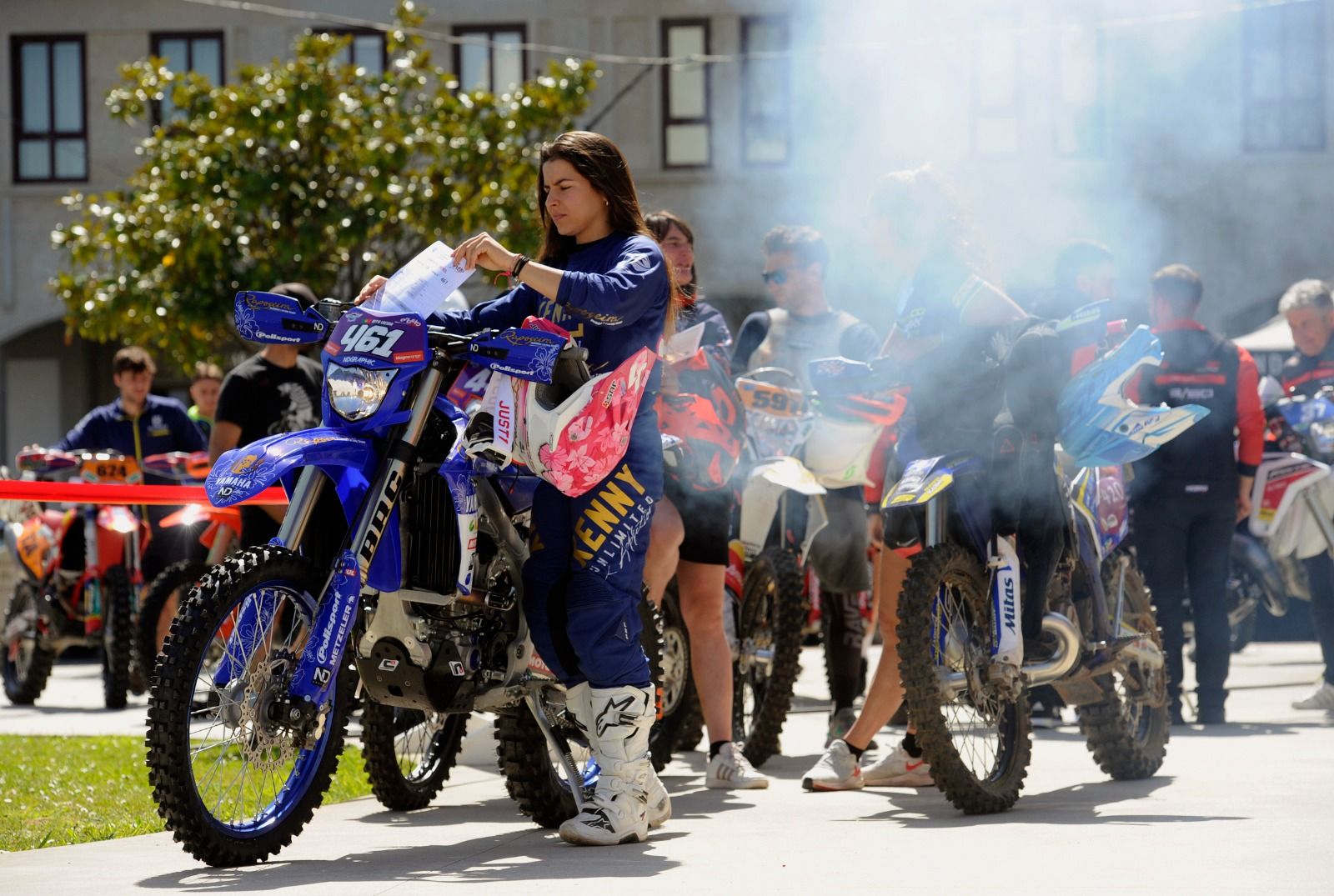 Lalín ruge al son del Campeonato del Mundo de Enduro