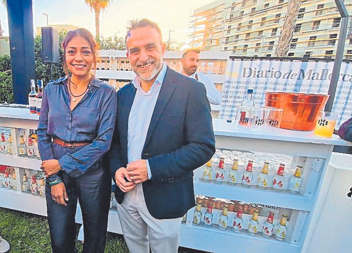 Michelle Germe y Rafa Ballester.