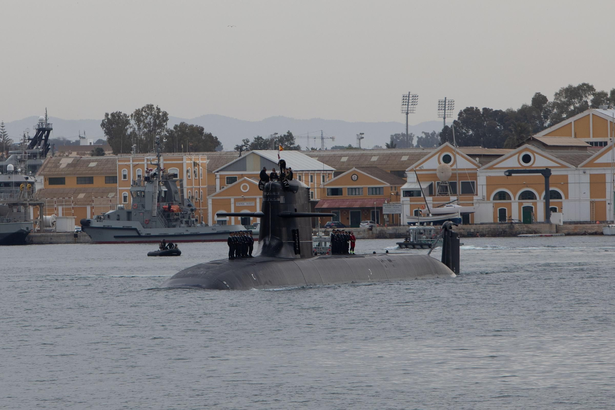 Así ha sido la visita del Rey Felipe VI en Cartagena para conocer el sumbarino S-81