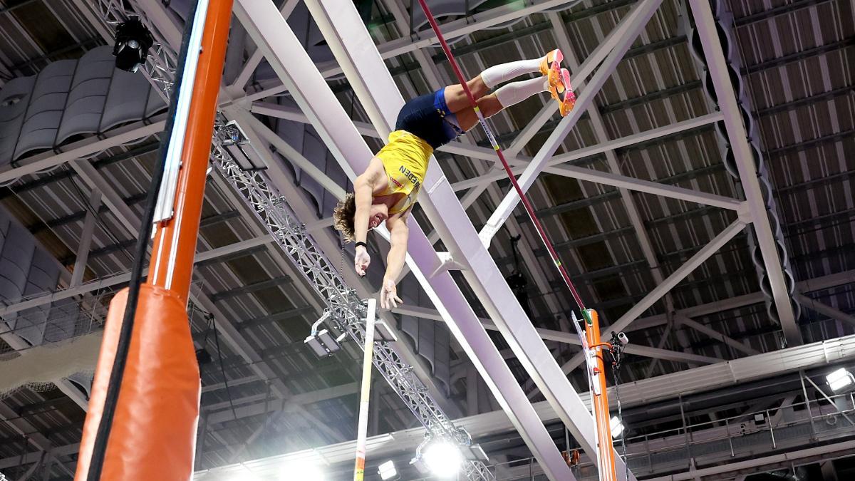 Duplantis supo apretar los dientes para ganar una vez más