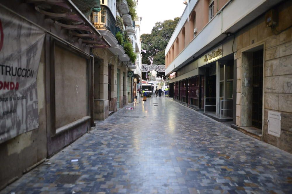 Ambiente festivo en Cartagena el último día del año