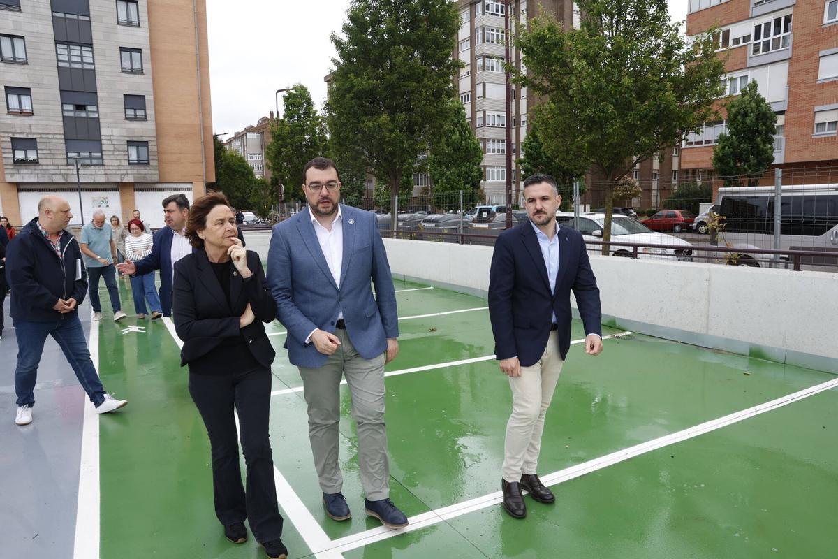 EN IMÁGENES: Así es el nuevo parking disuasorio de la avenida Portugal de Gijón