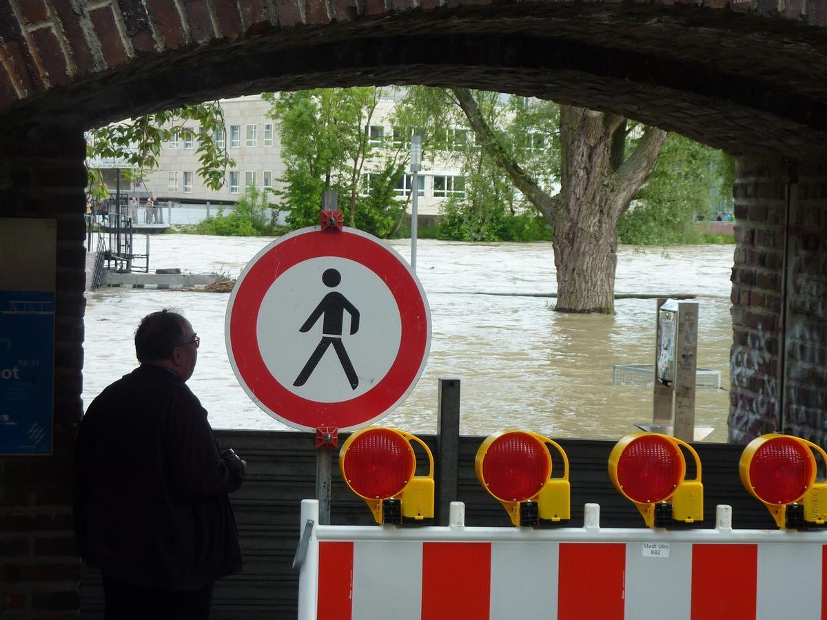 Las inundaciones están aumentando a causa del cambio climático.