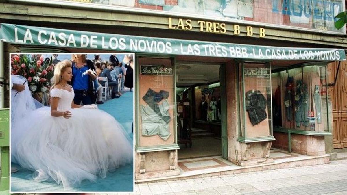 El vestido de novia que Margot Robbie llevó en «El lobo de Wall Street» tiene su origen en una tienda histórica de Vigo