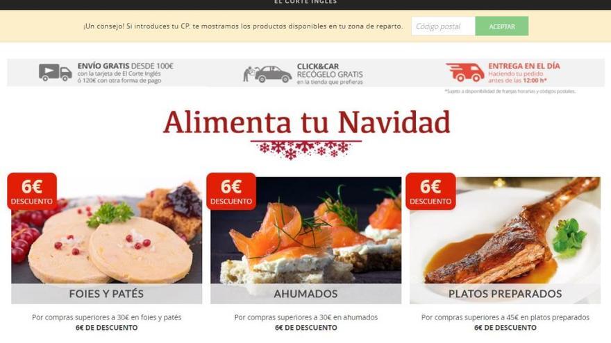 El Supermercado de El Corte Inglés acelera el carrito online