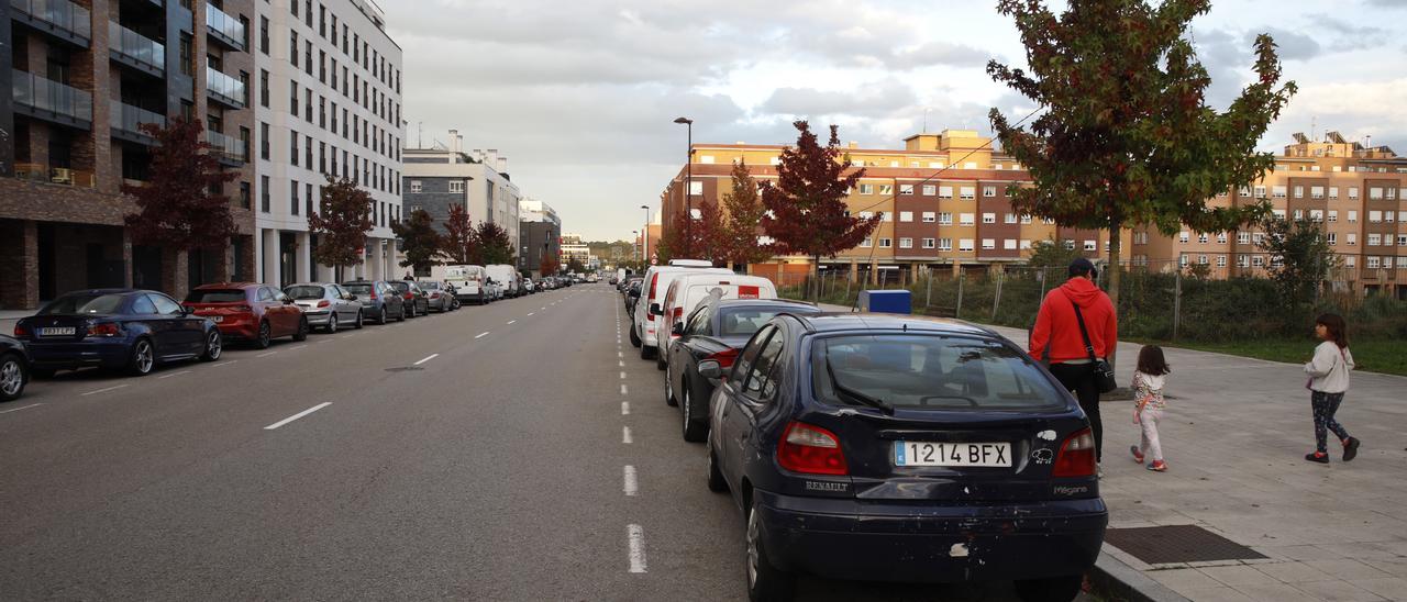 La avenida de Roces.