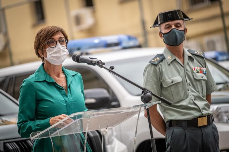 Presentación de nuevos vehículos de la Guardia Civil