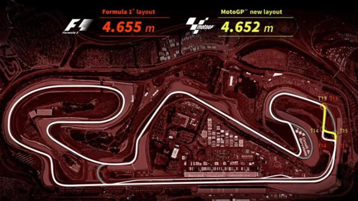 nuevo trazado del Circuit de Barcelona Catalunya