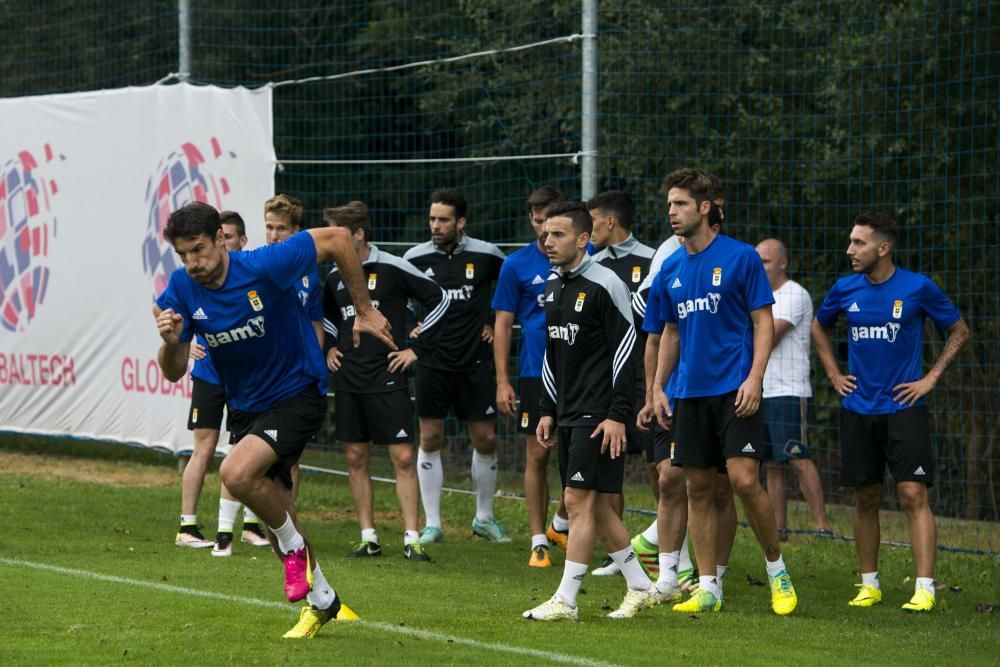 Entrenamiento del Real Oviedo