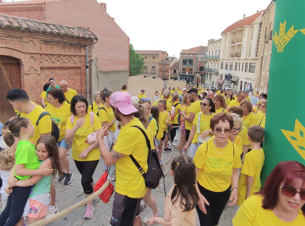 La XI Maroma Solidaria de la AECC de Benavente, en imágenes