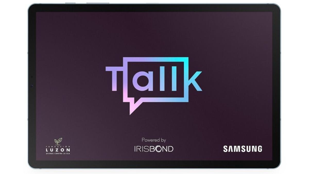 Samsung e Irisbond presentan Tallk, la app gratuita que ayuda a la comunicación de enfermos de ELA