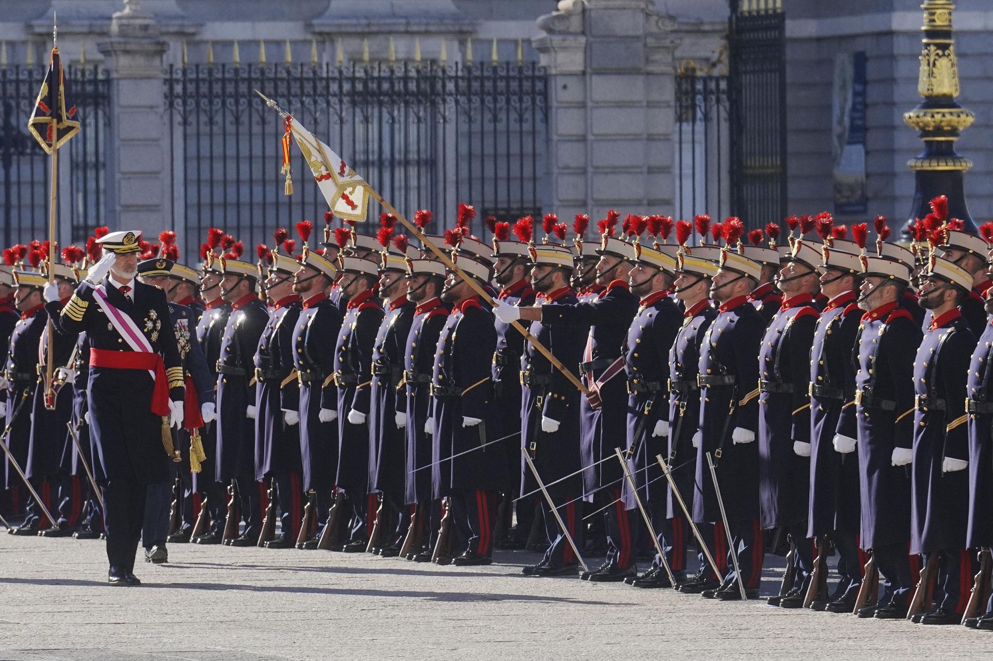 Pascua Militar en el Palacio Real en Madrid