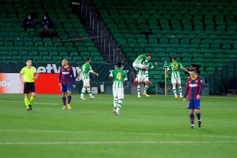 Betis - Barça, en imatges