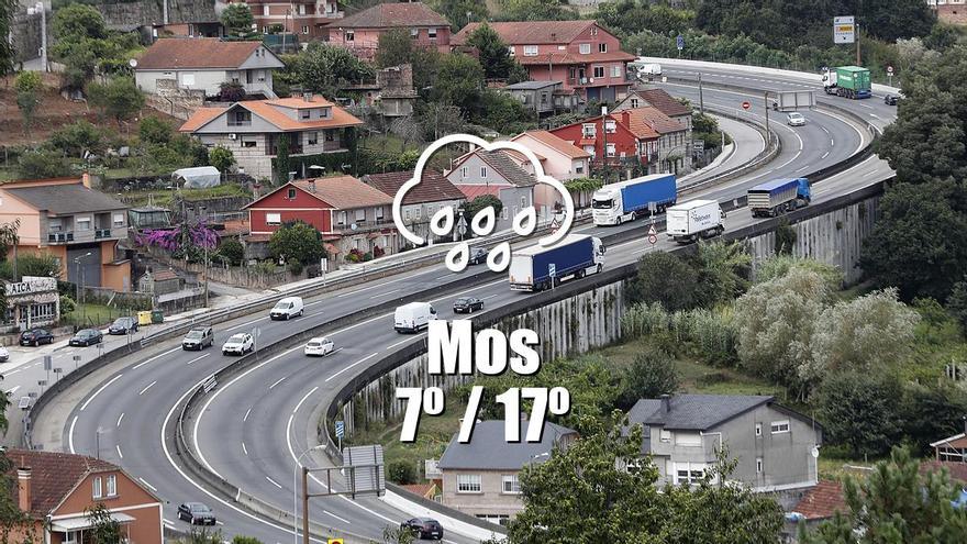 El tiempo en Mos: previsión meteorológica para hoy, lunes 6 de mayo