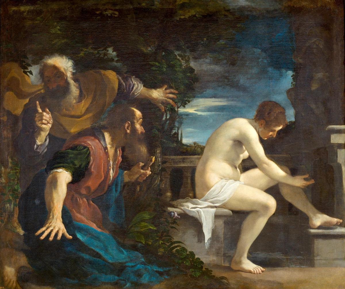 'Susana y los viejos', de Guercino.