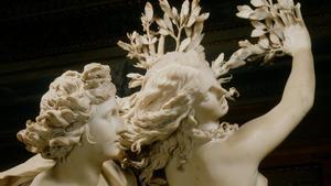 Detalle de la escultura Apolo y Dafne, de Bernini.