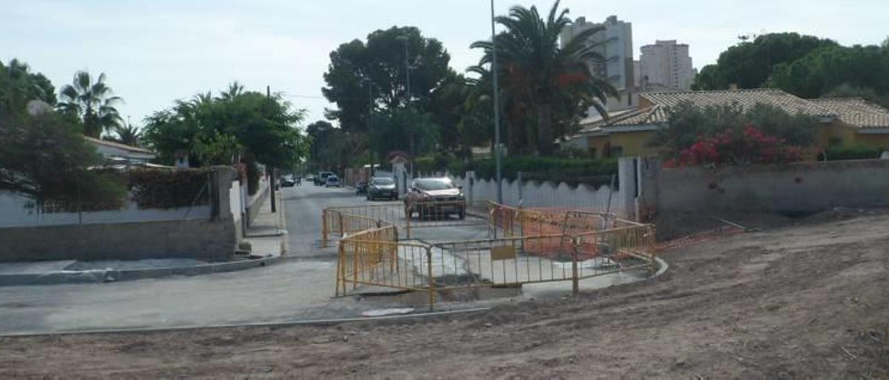 El Campello descongestionará el tráfico entre Muchavista y la antigua N-332 con un nuevo vial