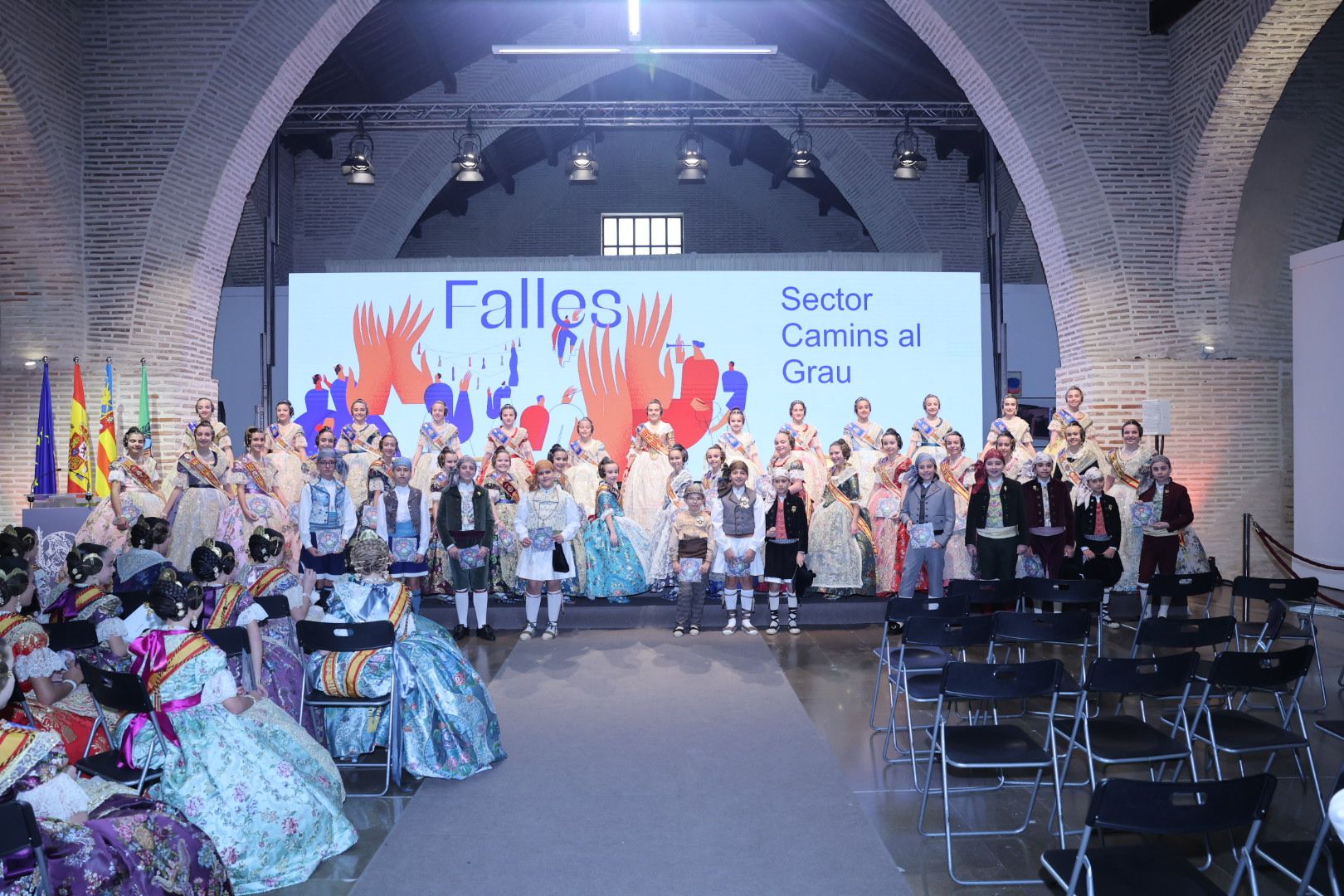 Los infantiles empiezan el ciclo de intercambios de las Fallas 2024