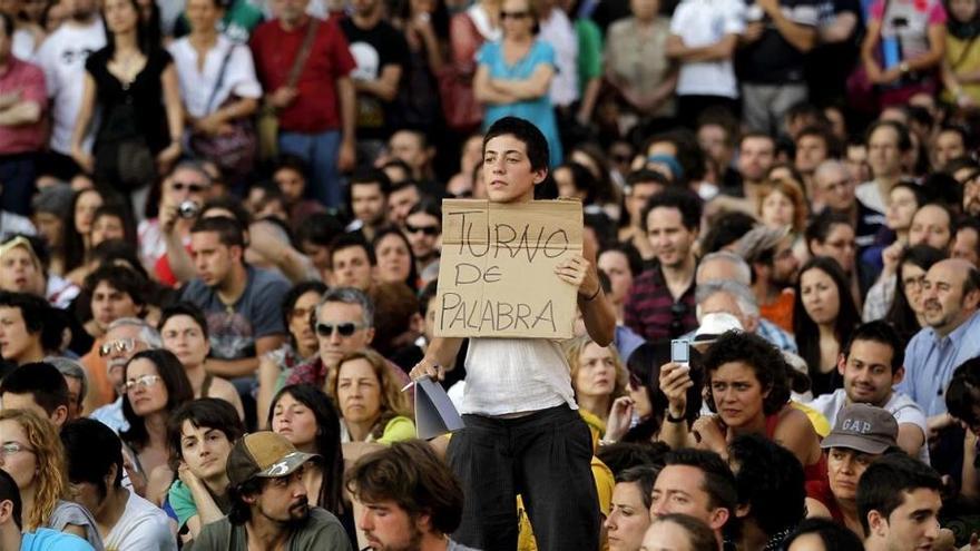 El legado del 15-M pide &quot;más democracia&quot;