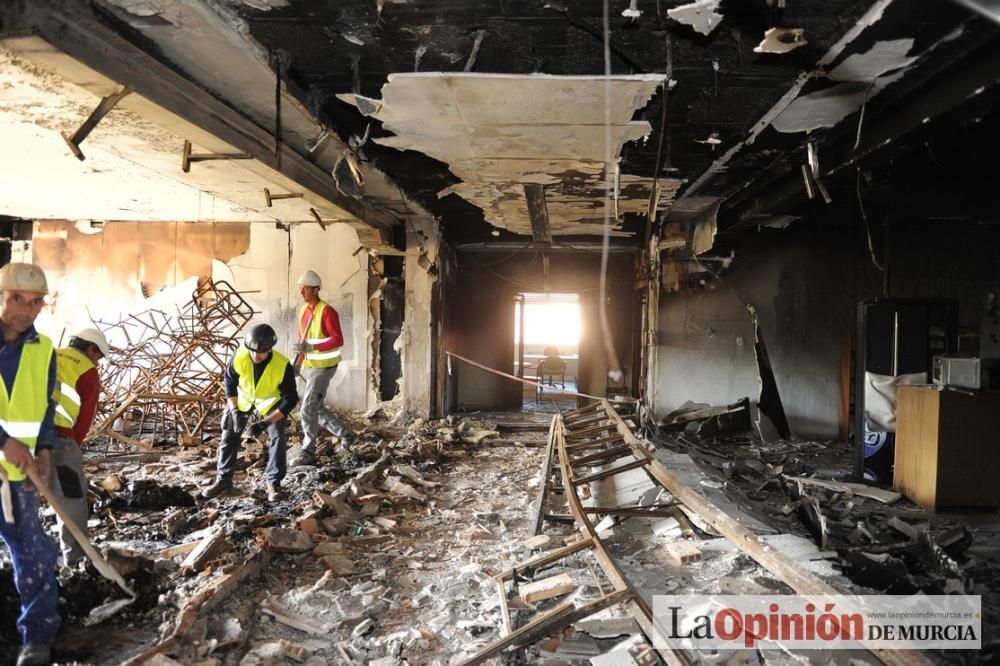 Jesuitinas abre sus puertas después del incendio