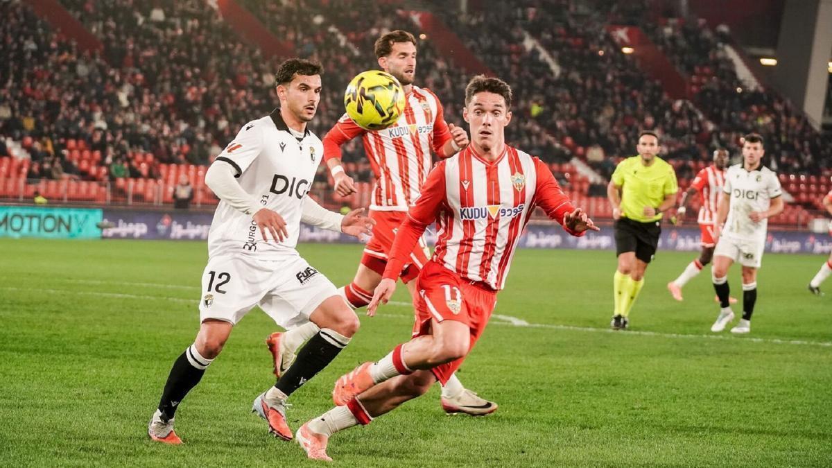 El Burgos-Almería es el gran partido de la jornada 39.